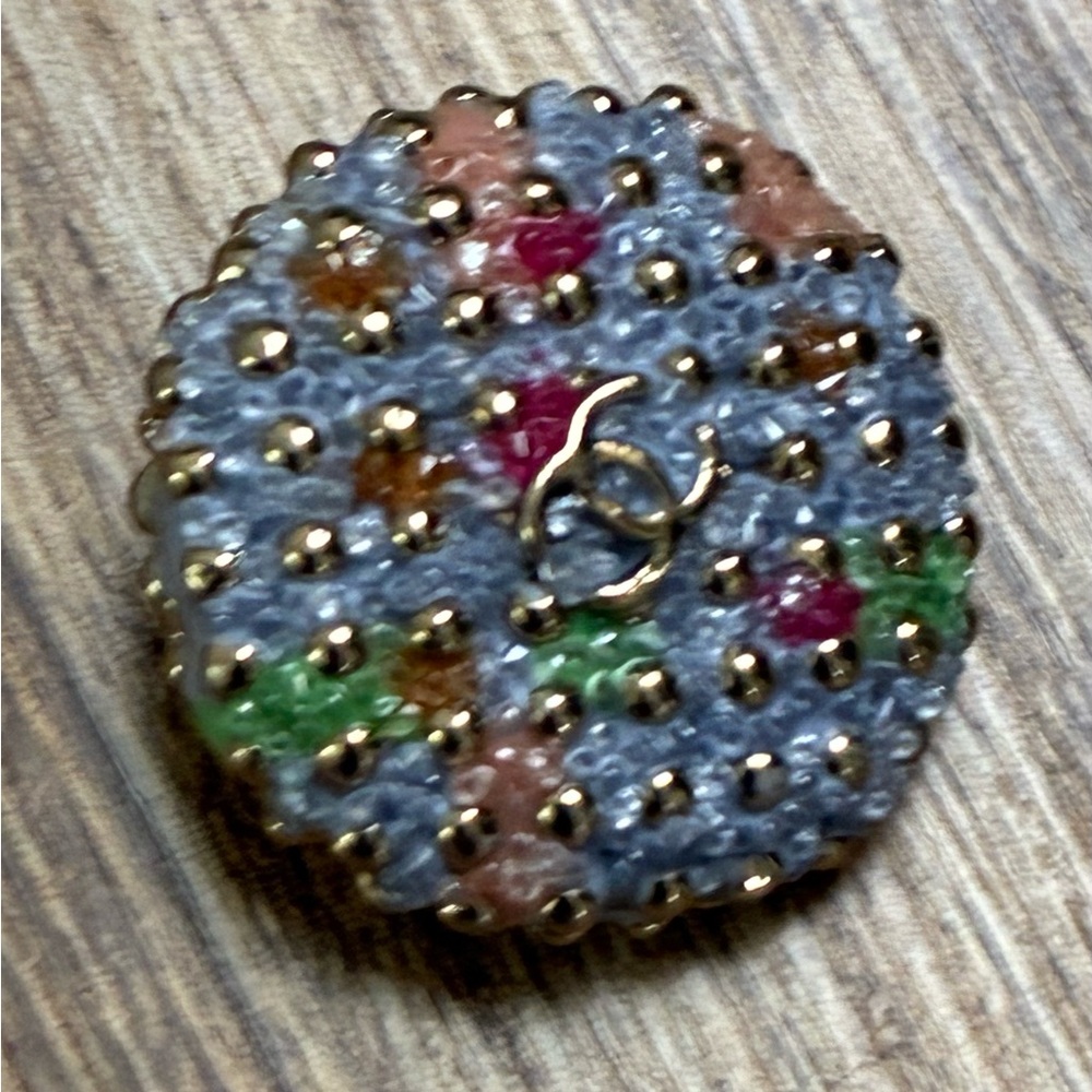Chanel Multicolor Button - Picture 1 of 2
